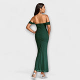 Ione - Robe Bodycon à Épaules Dégagées