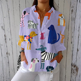 Helena - Blouse légèreté chien
