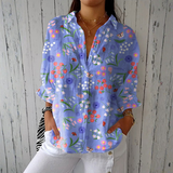 Ana - Blouse légère à fleurs de jardin