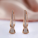 Boucles d'oreilles romantiques faites à la main