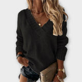 Jane - Pull en V doux