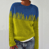 Rikarda | Pull rétro confortable