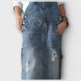 Alexa - Robe maxi en denim
