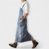 Alexa - Robe maxi en denim