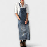 Alexa - Robe maxi en denim