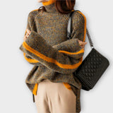 Breseis - Pull à col roulé vintage