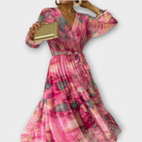 Evelyn - Robe Maxidream Aquarelle