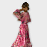 Evelyn - Robe Maxidream Aquarelle