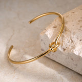 Bracelet vintage ajustable à nœud