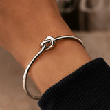 Bracelet vintage ajustable à nœud
