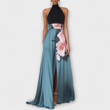 Natalie - Robe Maxi A-Ligne Florale