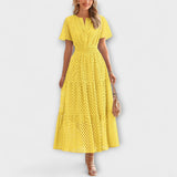 Linette - Robe d'été élégante en dentelle