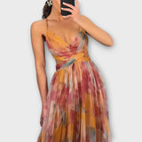 Robe Maxi Annai en Maille - Élégante et Sculptante