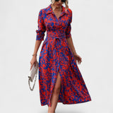 Bianca - Robe à motif animal