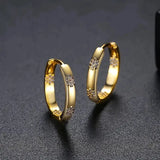 Boucles d'oreilles vintage en or