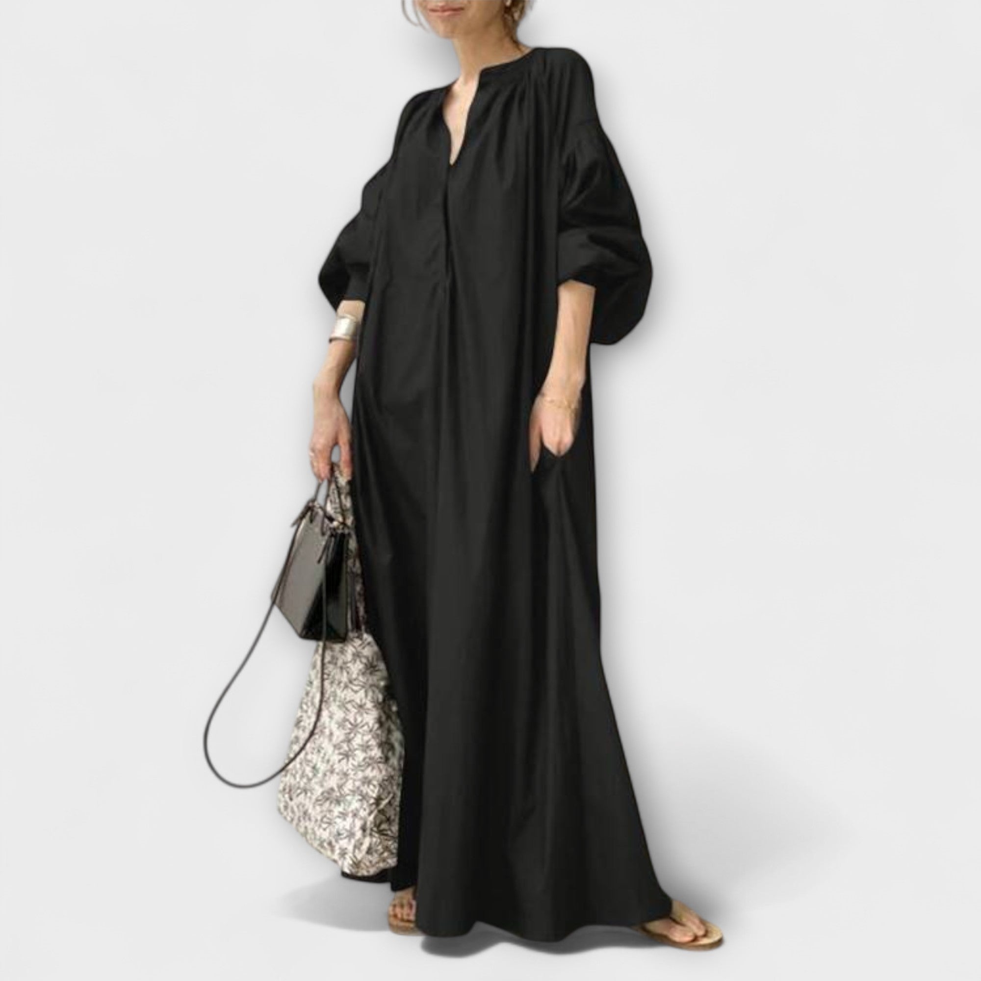 Gerhilde – Robe midi élégante