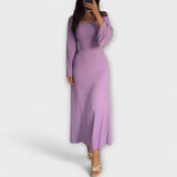 Jocelyn - Robe en tricot chic avec détail à la taille