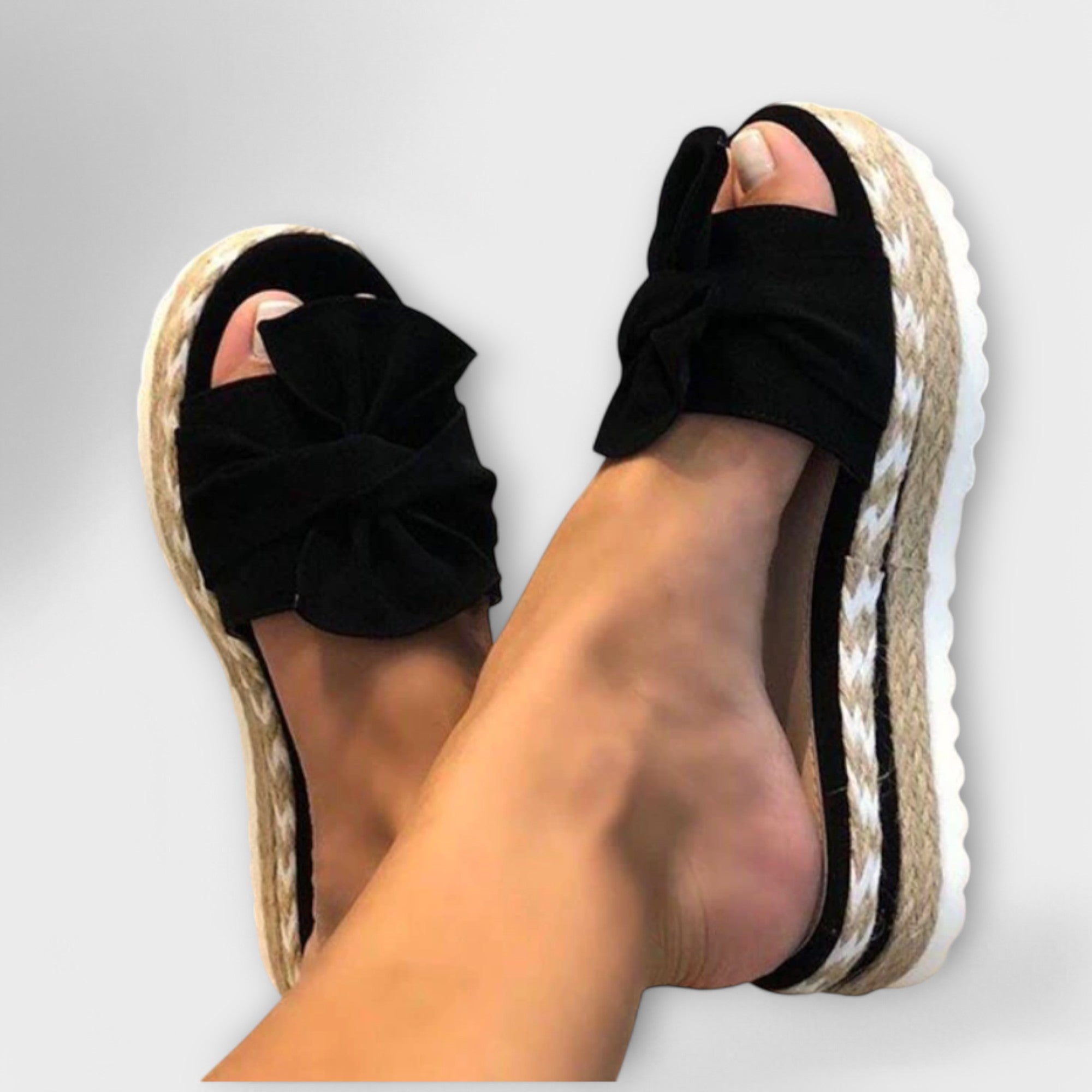 Solegenius - Sandales orthopédiques avec nœud