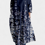 Ana - Robe fluide à motifs
