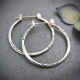 Boucles d'oreilles Retro Hoop