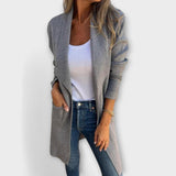 Libi – Manteau cardigan ajusté