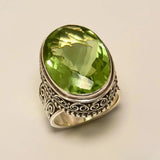 Bague en Olive Antique