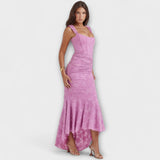 Renske - Robe longue avec un corset élégant et raffiné