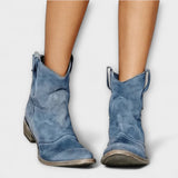 Marla - Bottes en daim de style savane