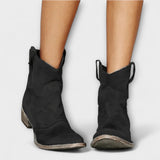 Marla - Bottes en daim de style savane