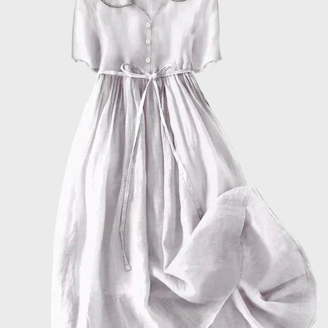 Robe classique avec boutons