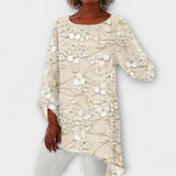 Harper - Blouse avec impression florale en cristal