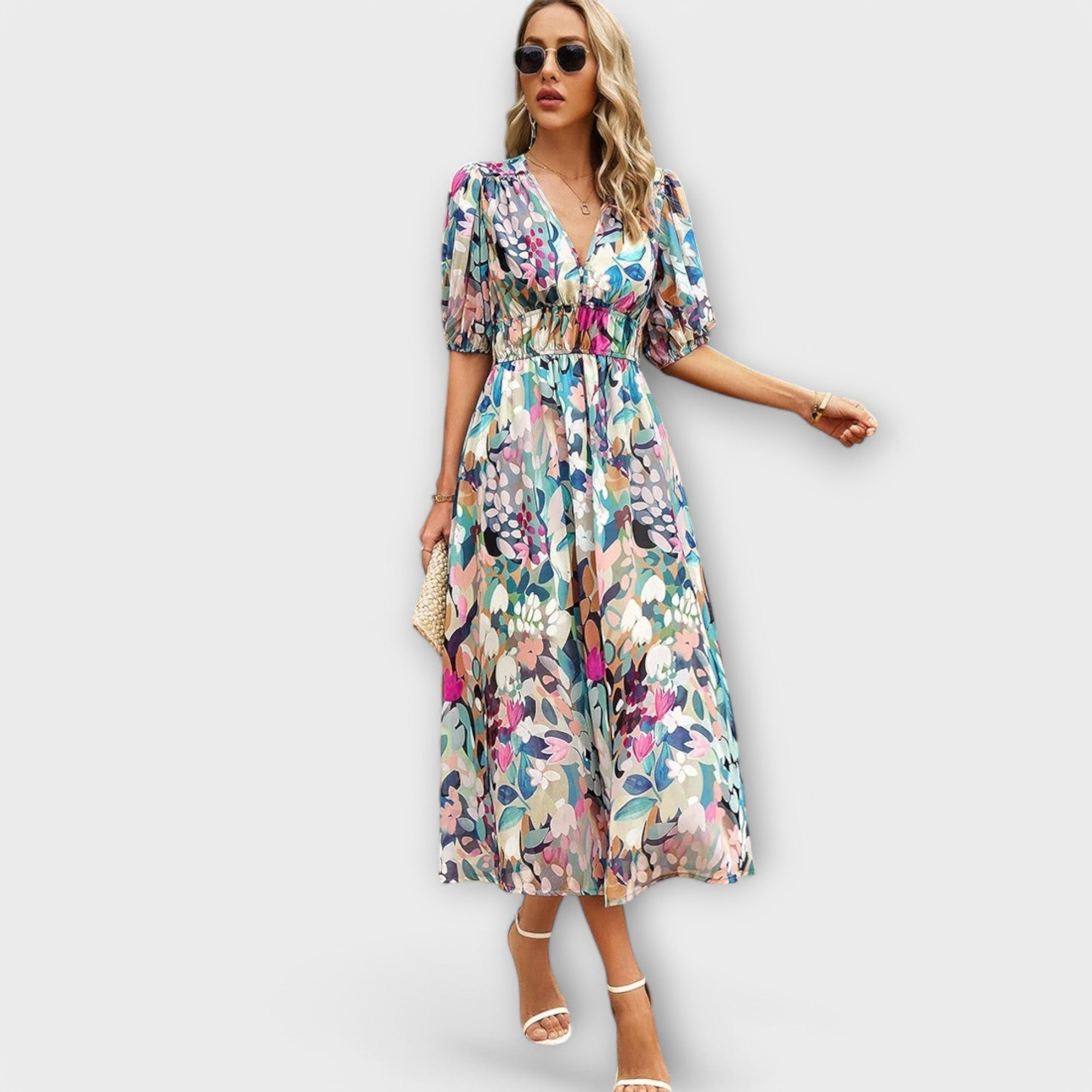 Mathilda - Robe midi élégante