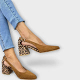 Molly - Talons épais marron clair