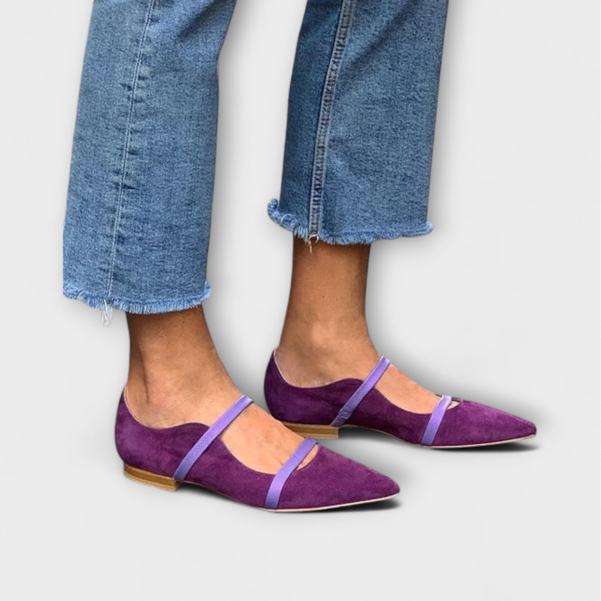 Waverly – Ballerines à bout pointu colorées