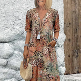 Lia - Robe Midi Femme