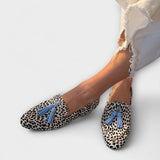 Romilly – Mocassin avec un motif à pois irrégulier