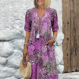Lia - Robe Midi Femme