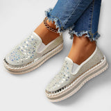 Vada – Pantoufles ornées de strass