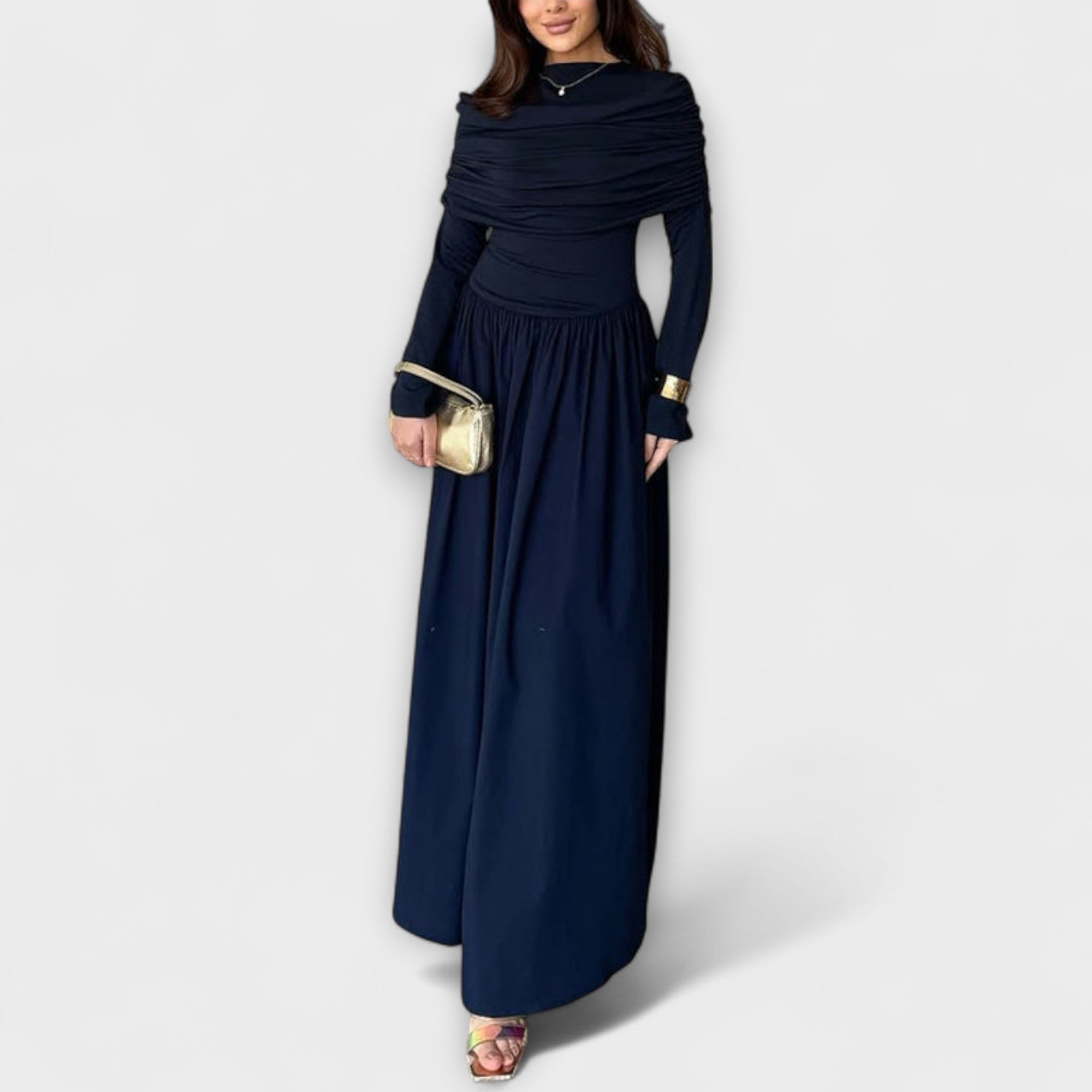 Jessica - Robe Plissée Décontractée
