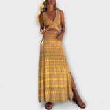 Ella - Robe Stretch à Découpes Tie-Dye Eleanor