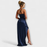 Krissi - Robe Maxi Bleu Marine