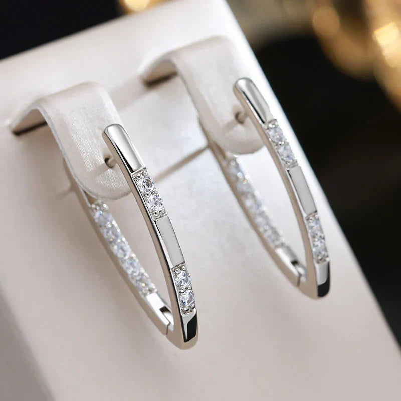 Boucles d'oreilles Sylvia Eleganta Zirconia