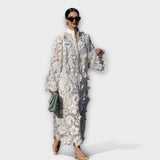 Yelira - Robe en Dentelle Blanche Chic