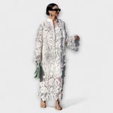 Yelira - Robe en Dentelle Blanche Chic