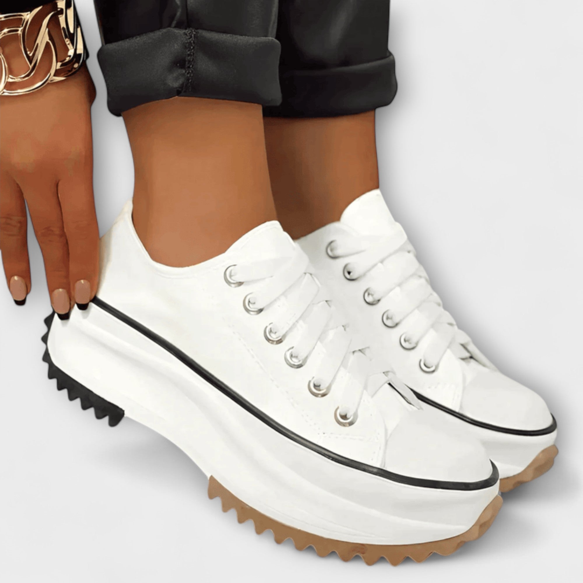 Jinky - Chaussures à lacets tendance