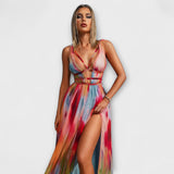 Freya - Robe Maxi Peinte