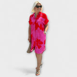 Naomi – Robe à motifs floraux