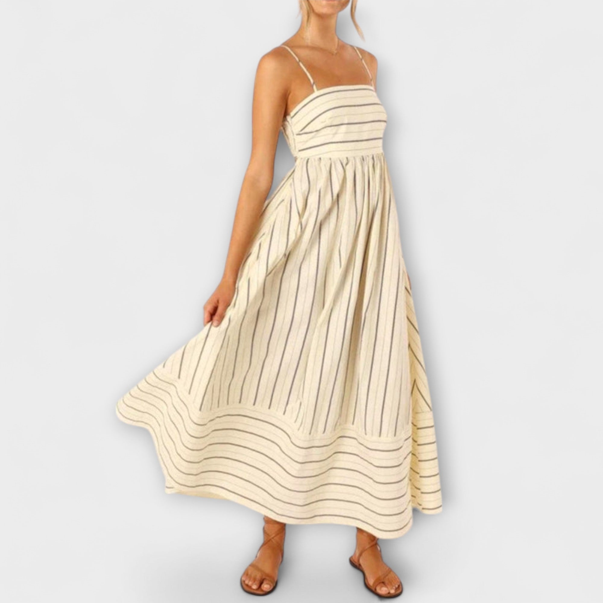 Svea - Robe Maxi en Bare Bloom