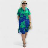 Naomi – Robe à motifs floraux